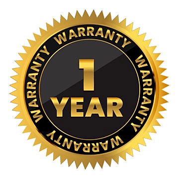 1 Year Warranty