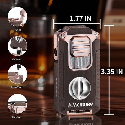 AmeniGoods® 5-in-1 Butane Torch Lighter