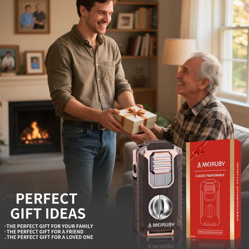 AmeniGoods® 5-in-1 Butane Torch Lighter