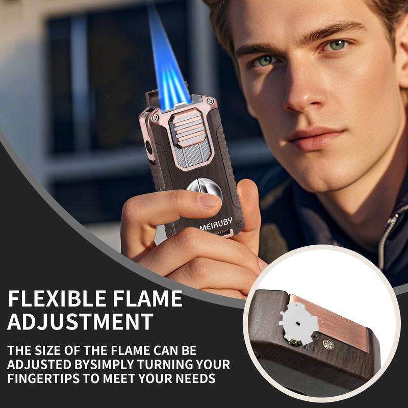 AmeniGoods® 5-in-1 Butane Torch Lighter